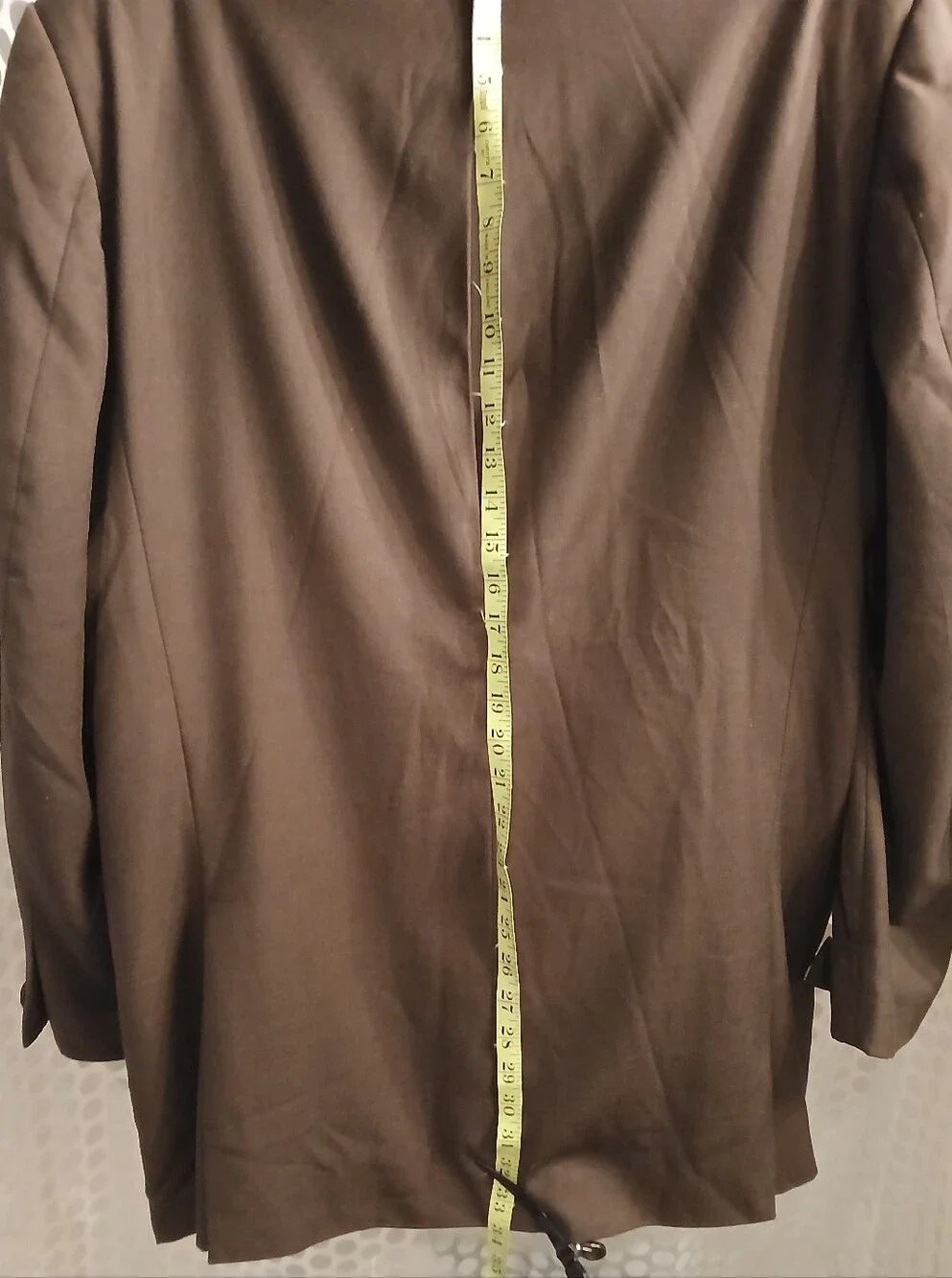 Steve Harvey Tv Collection Men's 42L Brown Single-Breasted Suit Jacket. FF#474